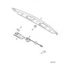Jaguar Xk 2006 2014 Numerio Lempelio Lampa Originalus C2P3667