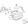 Kairysis Galinis Šviesos Dangtelis BMW E36 1994 1999 Originalus 63218361077