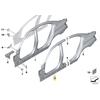 Kairysis Išorinis Stulpas A BMW G20 2017 2019 Originalus 41007493259