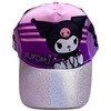 Kepurė Hello Kitty Kuromi vaikiška beisbolo kepuraitė 54 cm