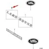 LAND ROVER DEFENDER Kapoto LAND Emblema DAB500290 Naujas Originalus