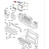 Land Rover Discovery 3 4 5 priekinis kairės pusės durelių veidrodis originalus LR124850