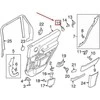 LAND ROVER DISCOVERY 4 L319 Durų apdailos panelės laikiklio veržlė LR000077 NAUJA ORIGINALI