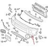 LAND ROVER DISCOVERY 4 L319 Kairiųjų priekinio rūko žibinto apdaila LR051336 NAUJA ORIGINALI