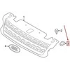 LAND ROVER DISCOVERY 4 L319 Priekinio bamperio grotelių spaustukas LR018173 NAUJAS GENIALUS