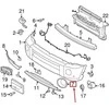 LAND ROVER DISCOVERY 4 L319 Priekinis Dešinysis Rūko Žibinto Apdailos Rėmelis LR051338 NAUJAS ORIGINALUS