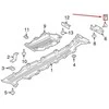 LAND ROVER DISCOVERY 4 L319 Rocker Molding Rivet HYQ100060PUY NAUJA ORIGINALI