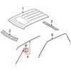 LAND ROVER DISCOVERY 4 L319 stogo panelės oro juostos spaustukas originalus DBE500013