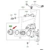 LAND ROVER DISCOVERY SPORT L550 Alyvos filtro dangtelis LR006205 Naujas originalus