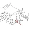 LAND ROVER DISCOVERY SPORT L550 Šilumos skydas varžtas RYG500800 NAUJAS ORIGINALUS