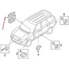 LAND ROVER DISCOVERY SPORT L550 vairo laikrodžio spyruoklė LR084446 NAUJA ORIGINALI