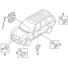 LAND ROVER DISCOVERY SPORT L550 vairo laikrodžio spyruoklė LR084446 NAUJA ORIGINALI