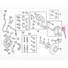 Land Rover Freelander 2 L359 2006 2014 Laikiklis Stabdžių Kaliperio Originalus LR001171