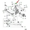 LAND ROVER FREELANDER 2 L359 Galinis pakabos svirtis LR002576 Nauja originali