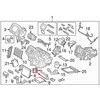 LAND ROVER FREELANDER L359 A/C Garintuvo Nutekėjimo Vamzdelis LR017314 NAUJAS ORIGINALUS