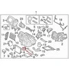 LAND ROVER FREELANDER L359 A/C Garintuvo Nutekėjimo Vamzdelis LR017314 NAUJAS ORIGINALUS