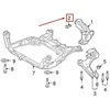 LAND ROVER FREELANDER L359 Priekinis vairo traukės varžtas originalus LR000073