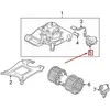 LAND ROVER LR RANGE ROVER 3 L322 HVAC pūtimo variklio valdymo modulis JGO000021 NAUJAS ORIGINALUS