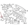 LAND ROVER LR RANGE ROVER EVOQUE L538 Galinio bamperio dešinysis išmetimo vamzdžio dangtelis LR026328 NAUJAS GENIALUS