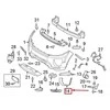 LAND ROVER LR RANGE ROVER EVOQUE L538 Priekinio bamperio dešinioji apdailos detalė Originali LR079389