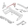 LAND ROVER LR RANGE ROVER L322 Galinės Dešinės Išorinės Parkavimo Jutiklio Apdaila LR011451 NAUJA ORIGINALI