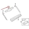 LAND ROVER LR RANGE ROVER L322 Galinės kėlimo durų viršutinė dangtelio plokštė EQT000112NUG NAUJA ORIGINALI