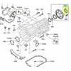 LAND ROVER LR RANGE ROVER L322 Pavarų dėžės prailginimo korpuso O-žiedas TYX000080 NAUJAS ORIGINALUS