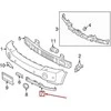 Land Rover Range Rover L322 Priekinio Bamperio Kairės Pusės Apatinis Spoileris Originalus DFB500090