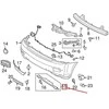 LAND ROVER LR RANGE ROVER SPORT L320 Priekinis Bamperis Traukimo Laikiklio Dangtelis LR015078 NAUJAS ORIGINALUS