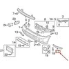 LAND ROVER LR RANGE ROVER SPORT L320 Priekinis Bamperis Kairysis Spoileris DFB500170 NAUJAS ORIGINALUS