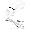 LAND ROVER LR RANGE ROVER VELAR L560 Dešinės pusės skydelio apdaila LR093085 LHD Naujas originalus