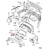 LAND ROVER LR RANGE ROVER VELAR L560 Galinis Bamperis Po Plokštė LR093588 Naujas Originalus