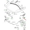 LAND ROVER LR RANGE ROVER VELAR L560 Kapoto Kabelio Spaustukas LR093341 Naujas Originalus