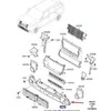 LAND ROVER LR RANGE ROVER VELAR L560 Priekinis oro deflektorius LR094175 Naujas originalus