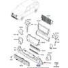 LAND ROVER LR RANGE ROVER VELAR L560 Priekinis oro deflektorius LR094175 Naujas originalus