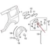 Land Rover LR4 Range Rover Sport 2006-2015 Kuro degalų durelių užraktas BPA780101 NAUJAS