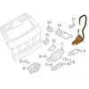 LAND ROVER OEM LR RANGE ROVER EVOQUE L538 GALINĖS DURYS BAGAŽO DANGTIS UŽRAKTAS LR071193 ORIGINALUS