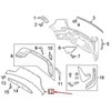 LAND ROVER OEM LR RANGE ROVER EVOQUE L551 GALINIS BAMPEKAS APATINIS VALANCAS PANELE LR117423 ORIGINALUS