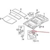 LAND ROVER OEM LR RANGE ROVER L322 SAULĖS ŠALMAS DEŠINĖS LAIKIKLIS EGP000040VAE ORIGINALUS