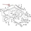 LAND ROVER Originalus Range Rover L405 2013+ Galinis Bamperio Šoninis Apdailos Juostos Atlas Dešinė