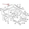 LAND ROVER Originalus Range Rover L405 2013+ Galinis Bamperio Šoninis Apdailos Juostos Atlas Dešinė