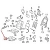 Land Rover Priekinių Sėdynių Pagalvių Šildytuvas LR Range Rover Sport L320 Originalus HGL500020
