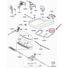 LAND ROVER RANGE ROVER 3 L322 PRIEKINIO GAUBTO ŠONINIS GUMINIS SANDARIKLIS CJE000052 ORIGINALUS
