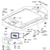 Land Rover Range Rover Evoque 2015 Kit Vanity Veidrodis Originalus LR075956