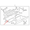 LAND ROVER RANGE ROVER EVOQUE L538 Pirštinės dėžutės prieigos skydelis LR052903 NAUJAS ORIGINALUS