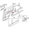 LAND ROVER RANGE ROVER L322 Galinės Dešinės Durys Peleninė FKK500040PVA NAUJA ORIGINALI