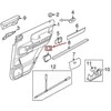 LAND ROVER RANGE ROVER L322 Galinės Dešinės Durys Peleninė FKK500040PVA NAUJA ORIGINALI