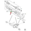 LAND ROVER RANGE ROVER L322 Priekinio Variklio Šakės Būgno Rinkinys LR032576 Naujas Originalus