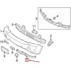 Land Rover Range Rover L322 Priekinio Bamperio Dešinysis Spoileris Originalus DFB500080