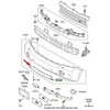 LAND ROVER RANGE ROVER L322 Priekinis deflektorius DXJ500040 Naujas originalus
